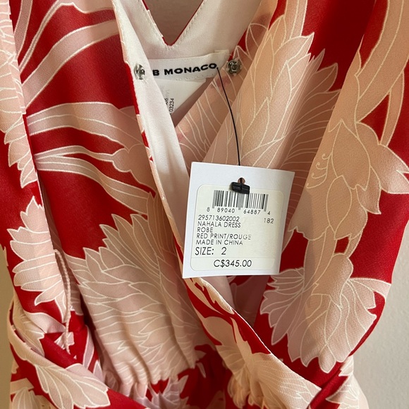 CLUB MONACO NWT sleeveless floral print dress - Picture 5 of 5